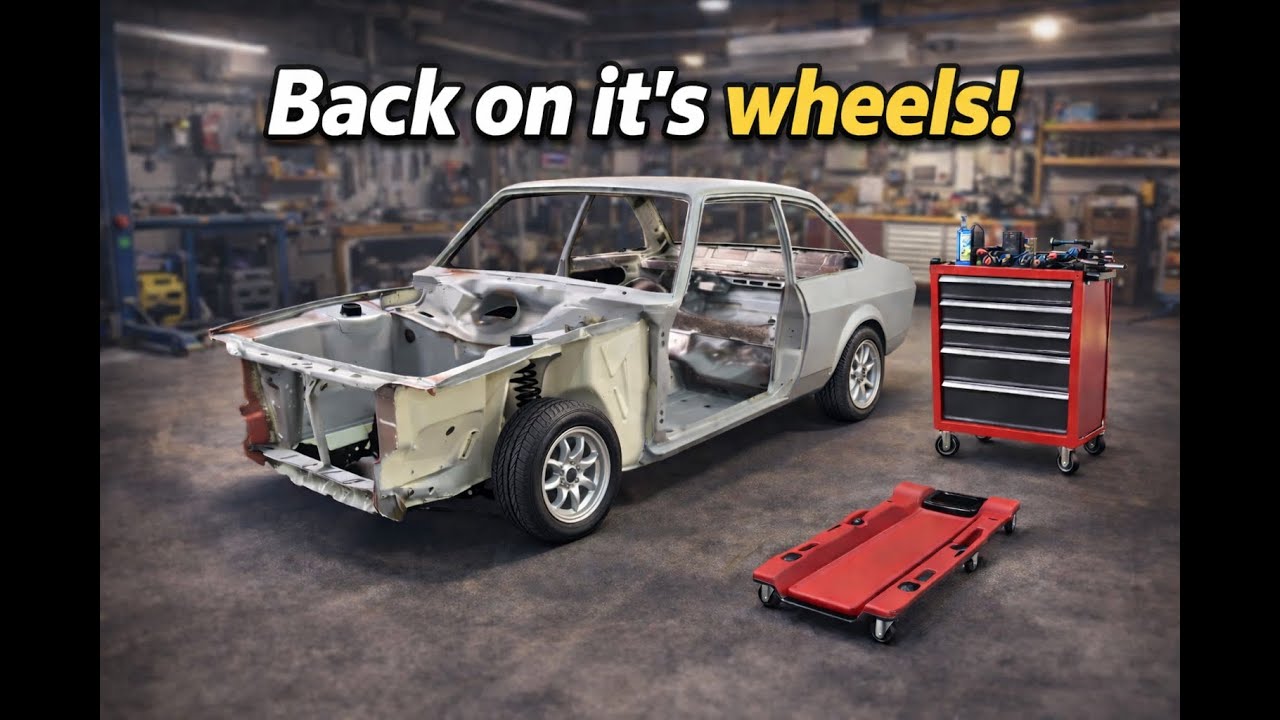 Ford Escort Mk2 - Part 7: Back on Its Wheels | Front & Rear Suspension Installed!