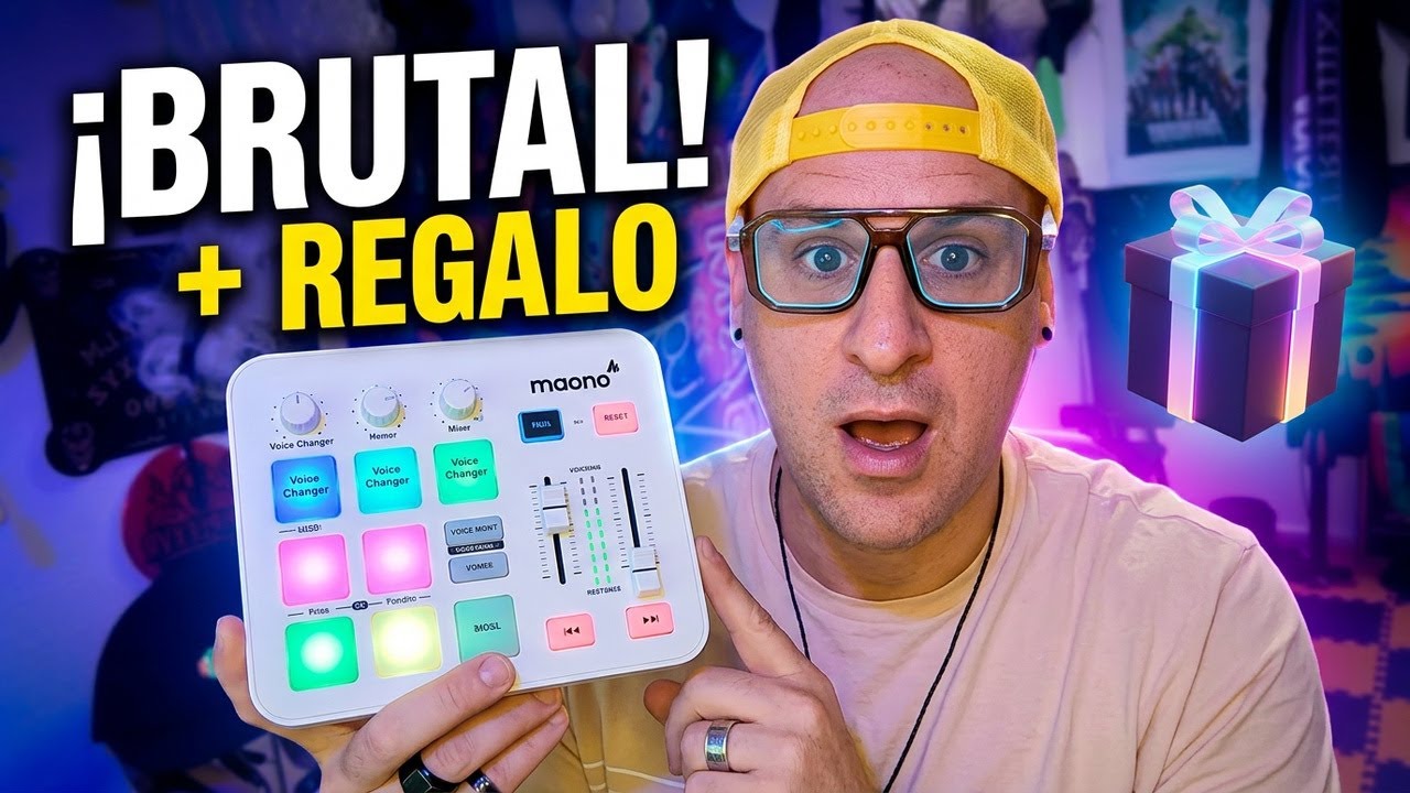 Esta Mini Mesa de Sonido Maono G1 NEO  Me Sorprendió… y Voy a REGALAR UNA 😳🔥