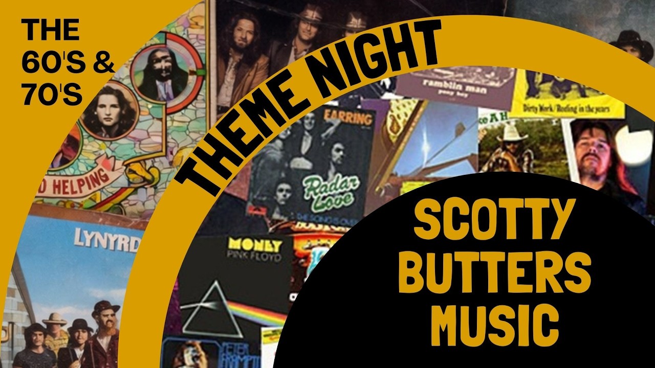 🎸 60s & 70s Vinyl Era | Classic Rock & Originals | Scotty Butters Live