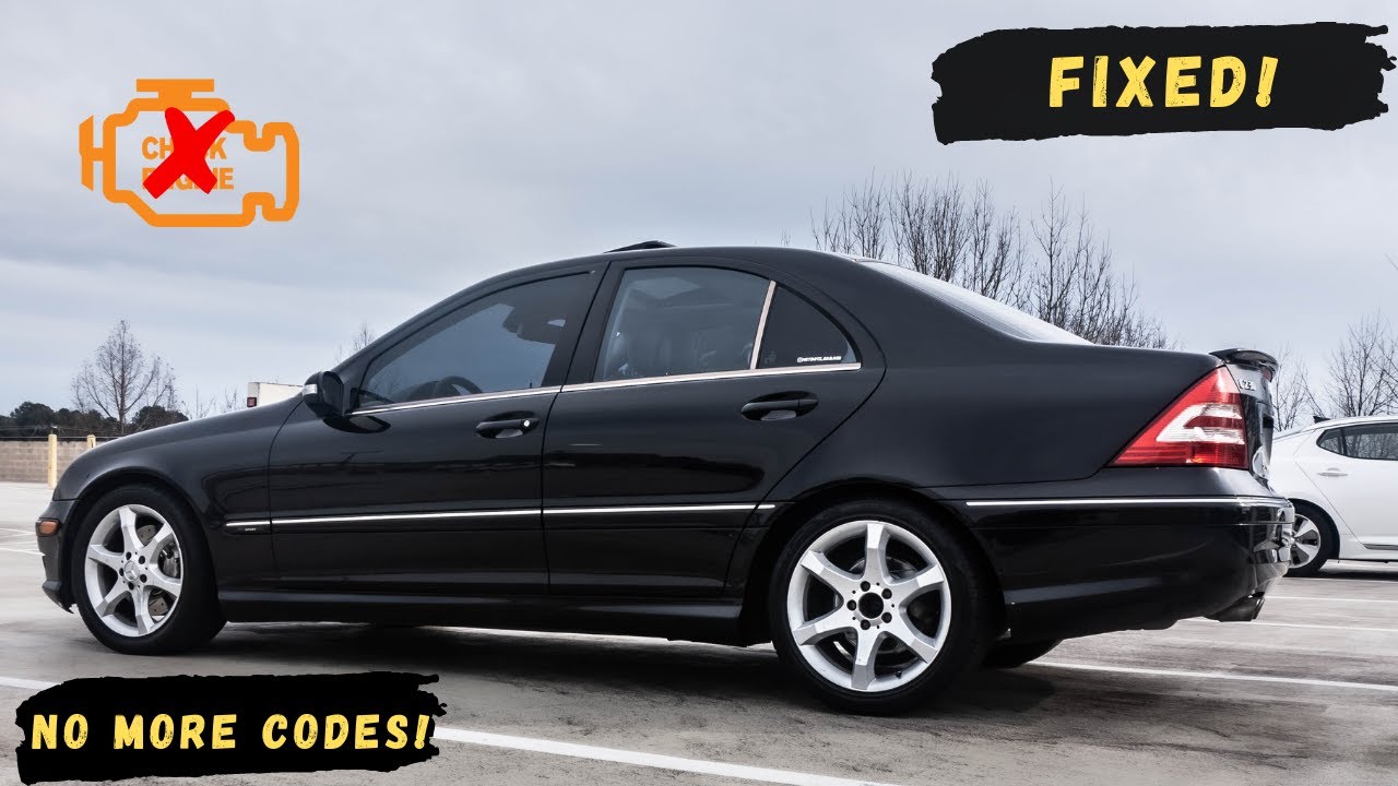 Я устранил самую большую проблему на Mercedes C230!