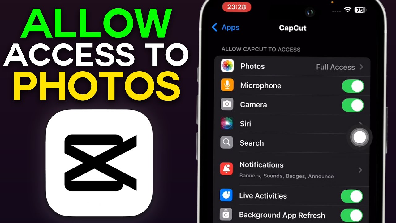How to Give CapCut Access to Your Photos on Mobile (Quick & Easy!)