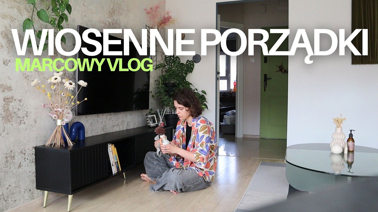 Szykujemy balkon na wiosnę | zmiana szafy | porządki w domu | marcowy vlog | slow life | Ciut Więcej