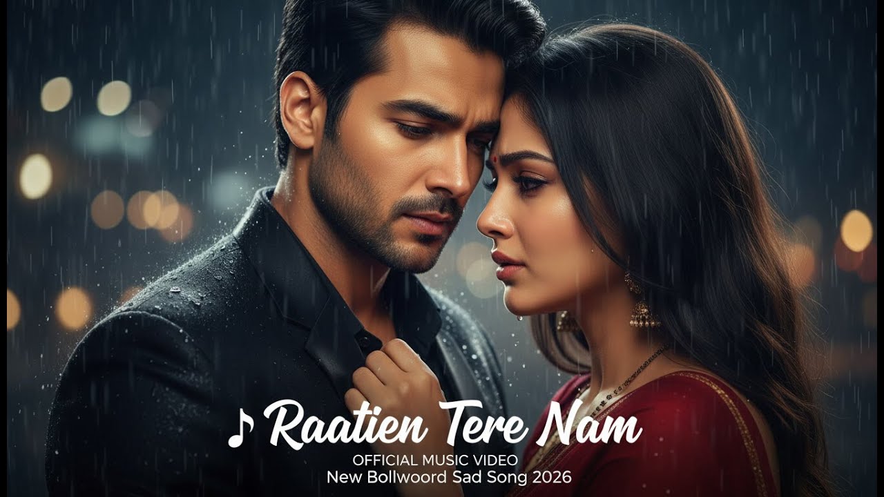 Raatein Tere Naam – New Bollywood Sad Song 2026 | Romantic AI Song | Arijit Singh Style