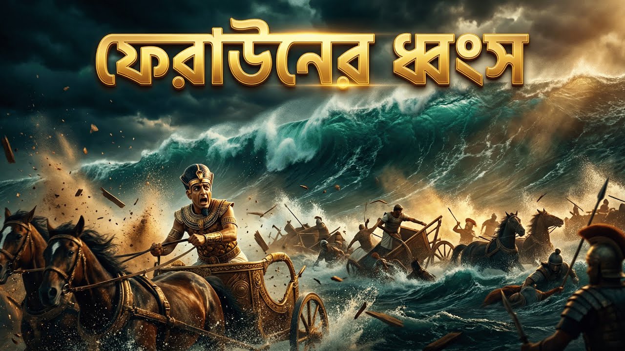 আল্লাহ কীভাবে ফেরাউনকে ধ্বংস করেছিলেন? | ফেরাউন ও মূসা (আ.) এর কাহিনি