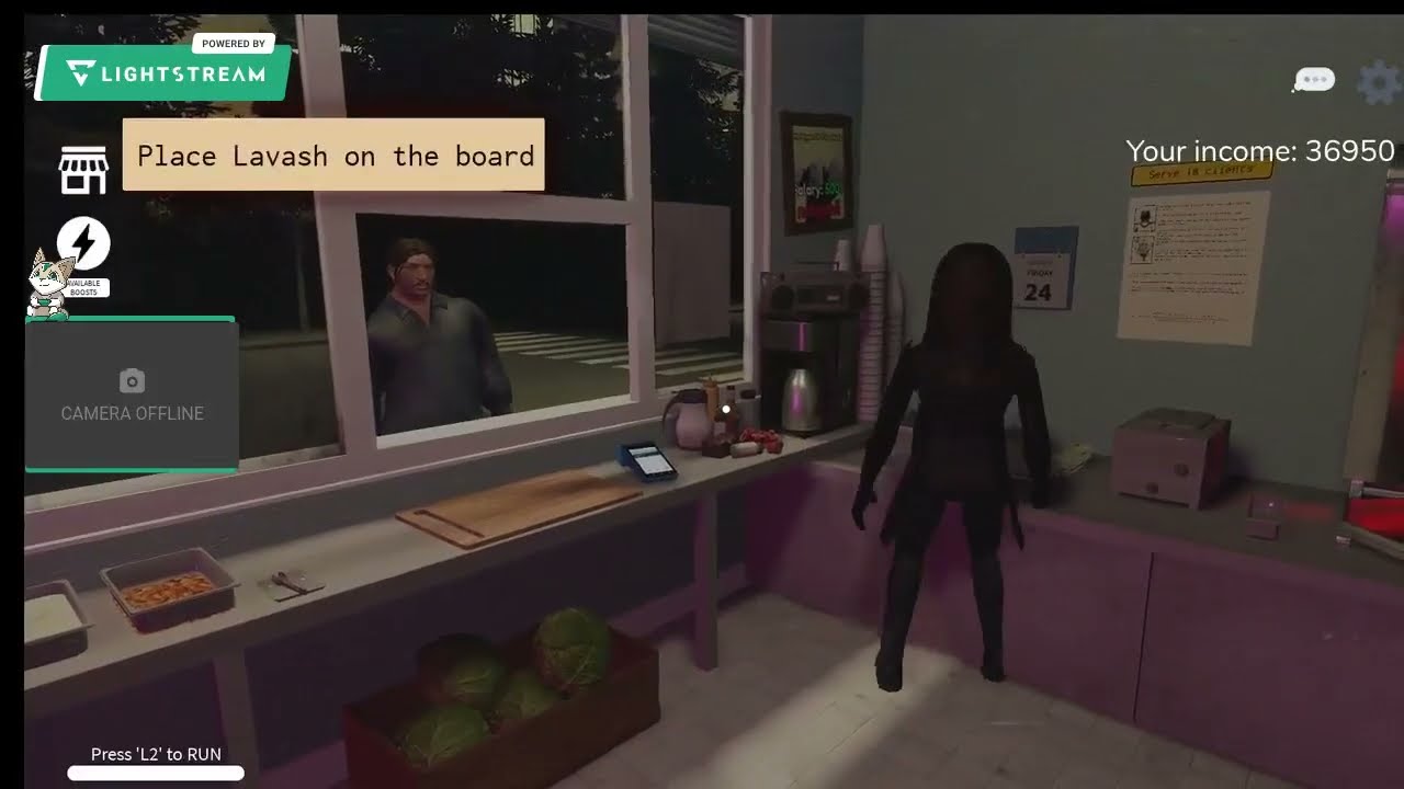 SHAWARMA HORROR GAME (2 PLAYER CO-OP) W/ MY GF