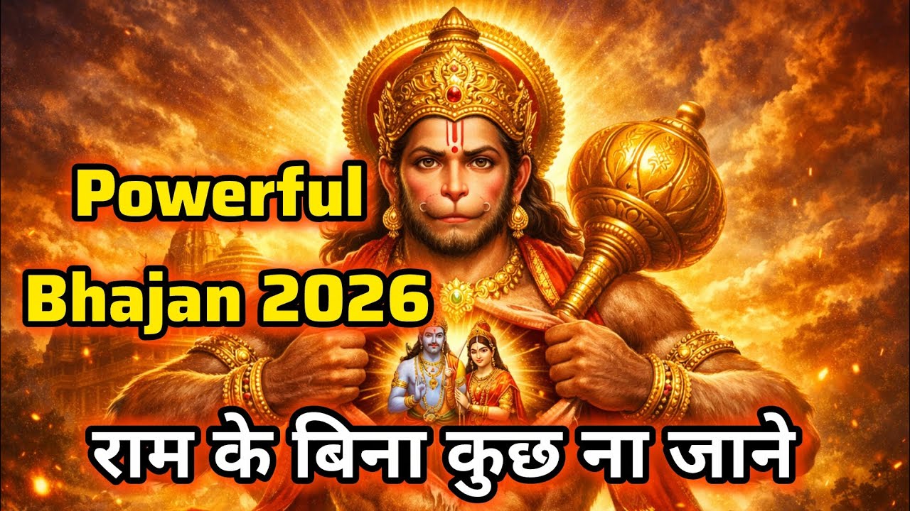 राम के बिना कुछ ना जाने 🙏 राम भक्त हनुमान | Powerful Hanuman Bhajan 2026@PujaBhajan-c8k 