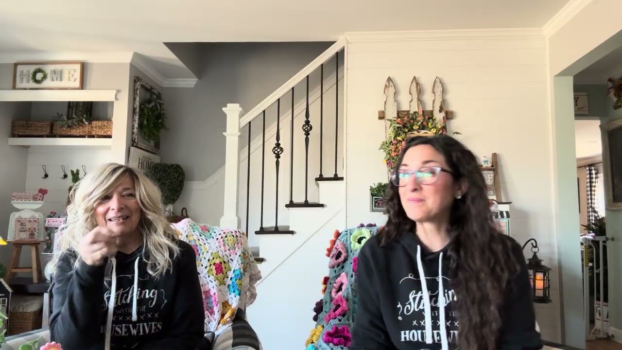 Flosstube #440:Priscilla & Chelsea-The Real Housewives of Cross Stitch 