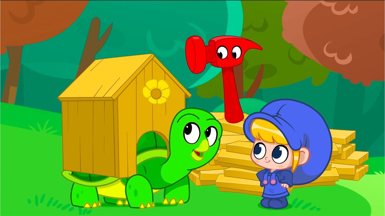 Mila and Morhple Builds Houses | Kids Cartoons