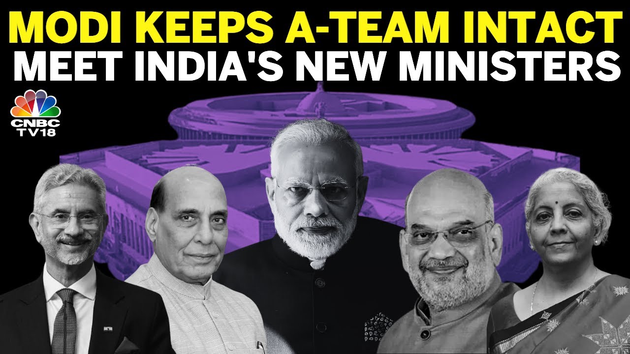 Modi 3.0: BJP Keeps Control Of The &lsquo;Big 4&rsquo; Ministries | Modi's Core Team Intact | N18V