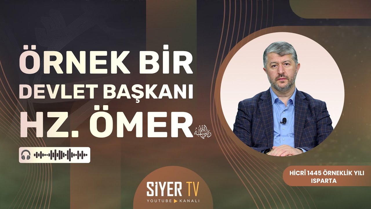 Örnek Bir Devlet Başkanı Hz. Ömer (ra) | Muhammed Emin Yıldırım 🎧 ISPARTA