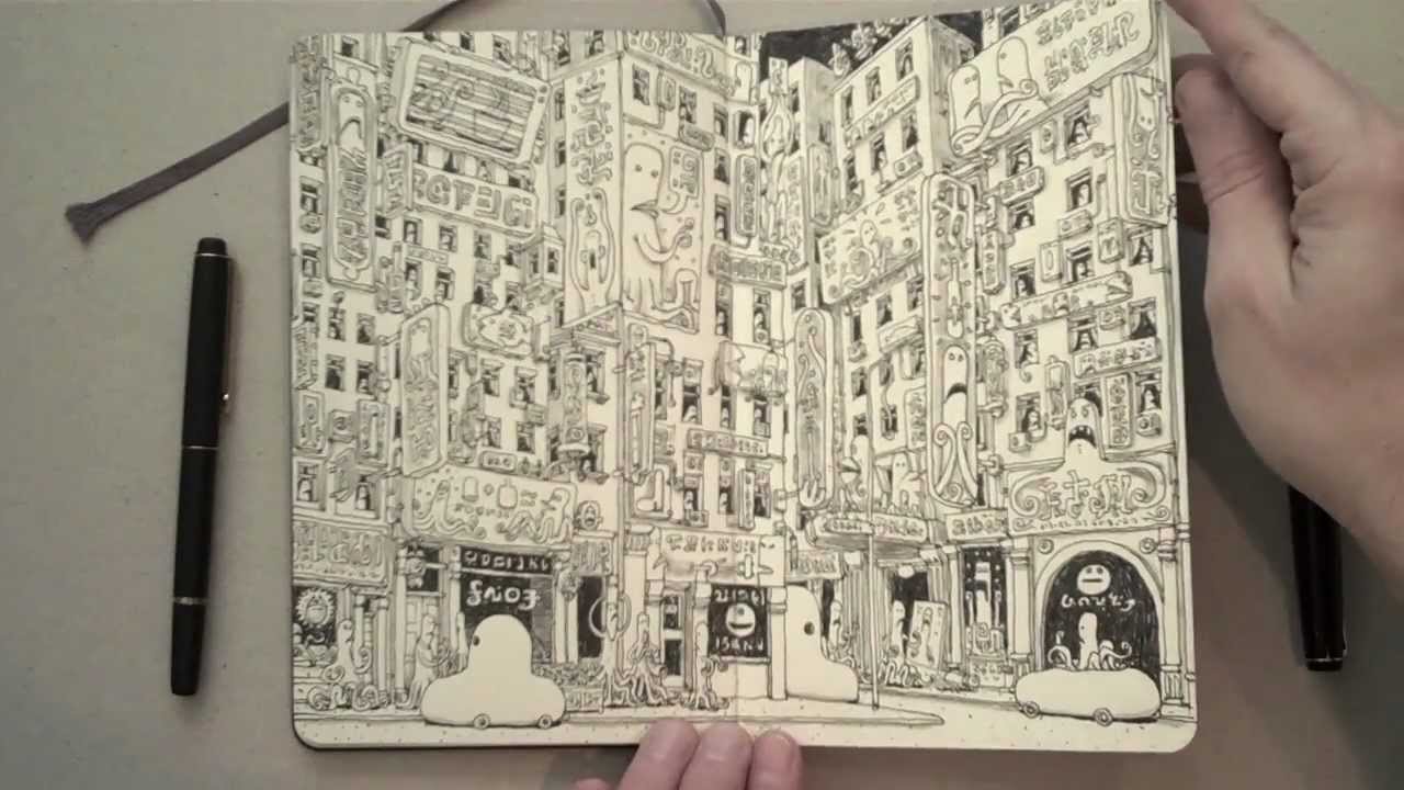 Moleskine sketchbook 23
