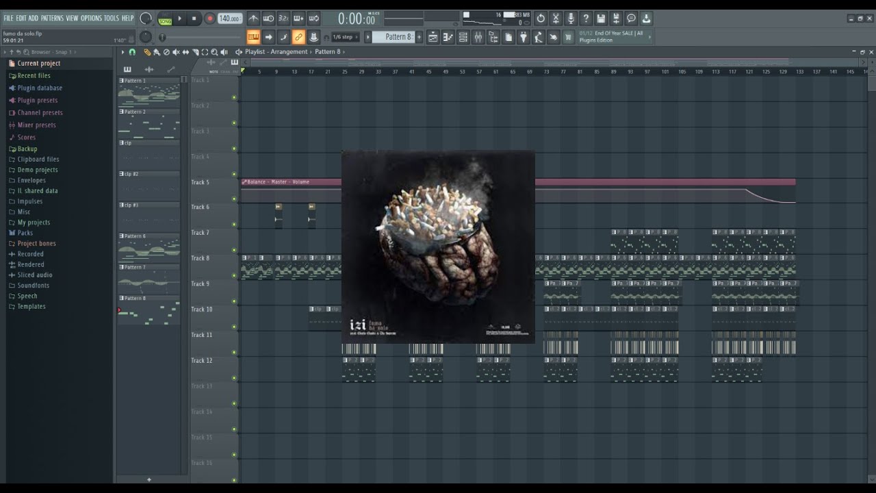 Izi - Fumo Da Solo (prod. by Charlie Charles & tha Supreme) in meno di 4 minuti + FLP