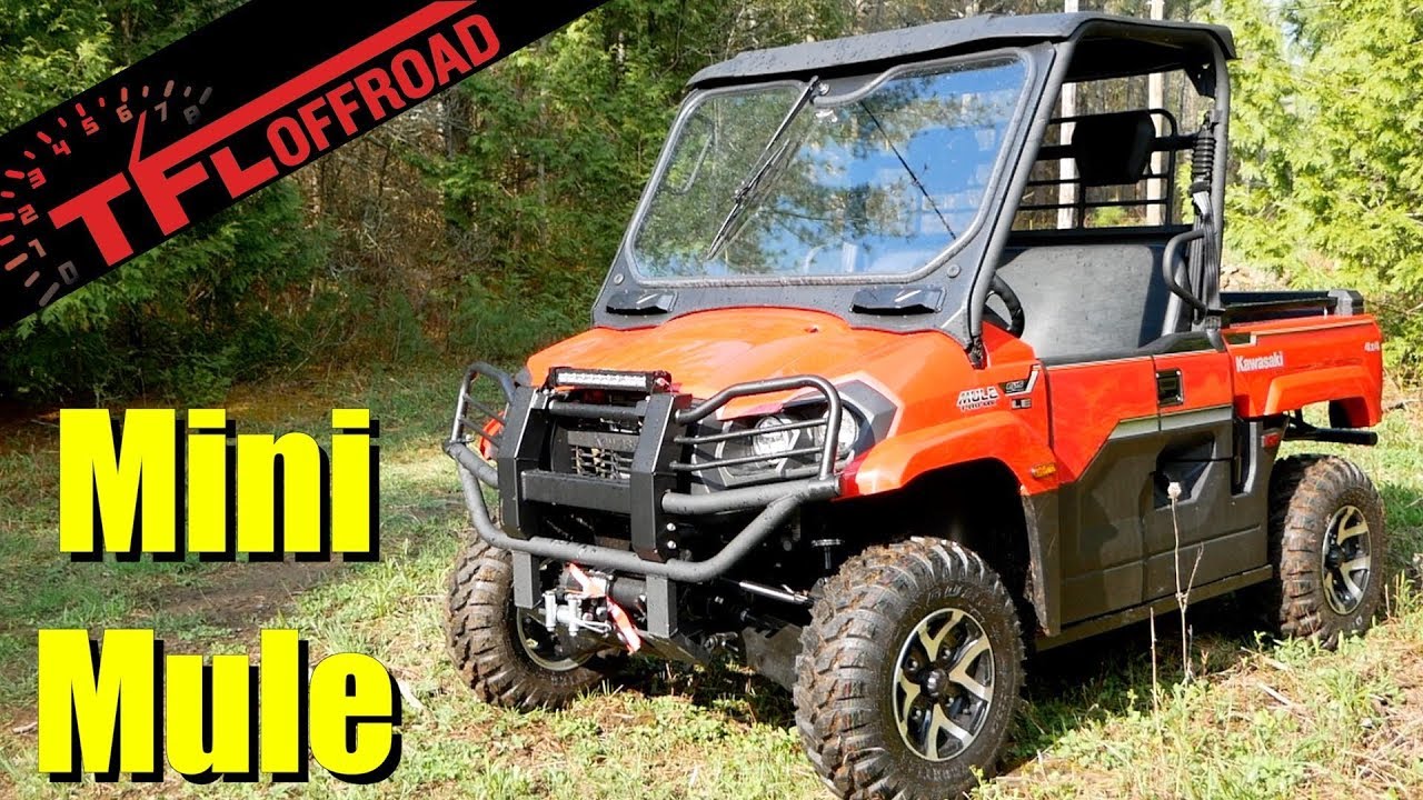 Meet the All-New 2019 Kawasaki Mule Pro-MX - A Mighty Mini Mule!