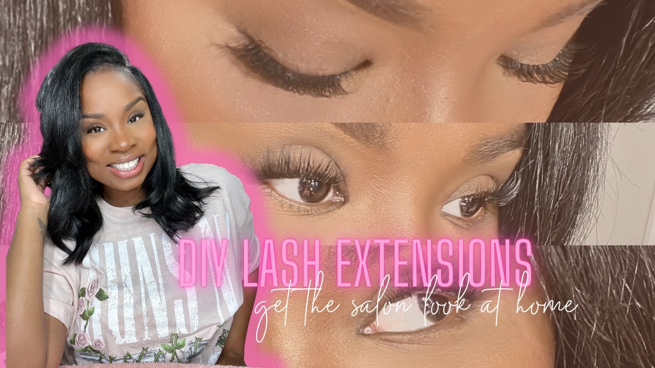 DIY LASH EXTENSIONS at home | Part 2 of my maintenance routine