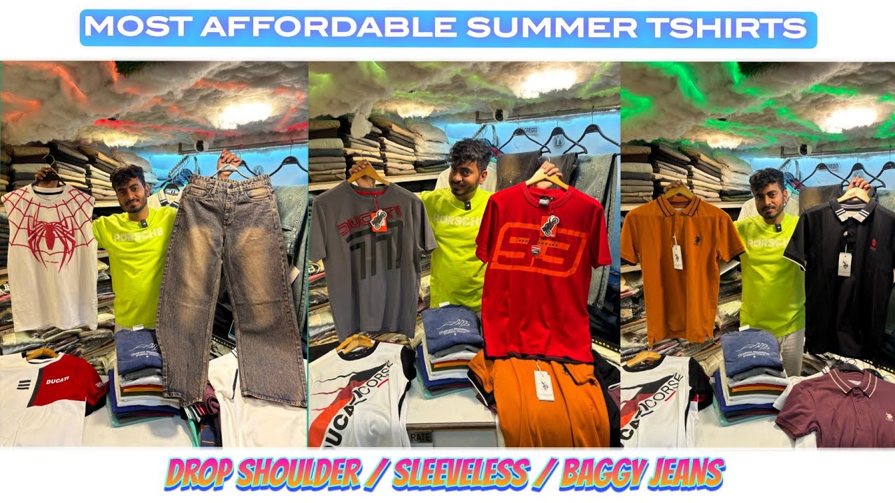 Vishal Fashion | Affordable Baggy Jeans / Drop Shoulder Tshirts / Summer Articles ☀️🍹