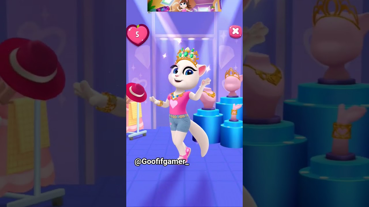 My Talking Angela 2 New Update Jewellery Maker || #mytalkingangela2 #angela2 #cosplay #viral