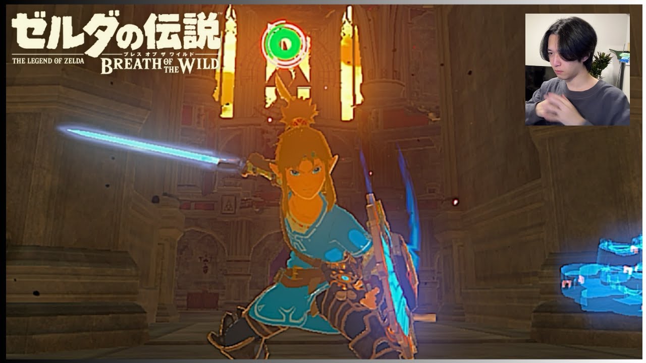 【顔出し】DLC剣の試練〈極位〉に挑む。【ゼルダの伝説 ブレス オブ ザ ワイルド】