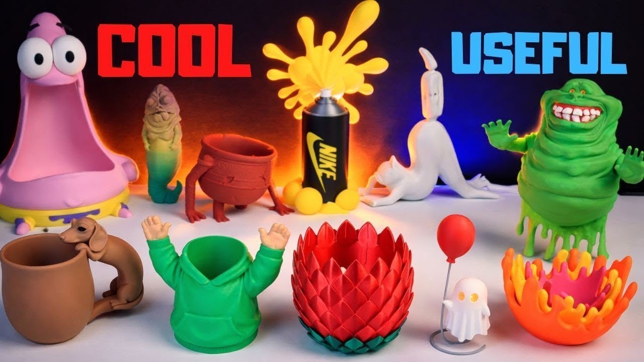 Top Cool & Useful 3D Prints That Look AMAZING  | Centauri Carbon 2