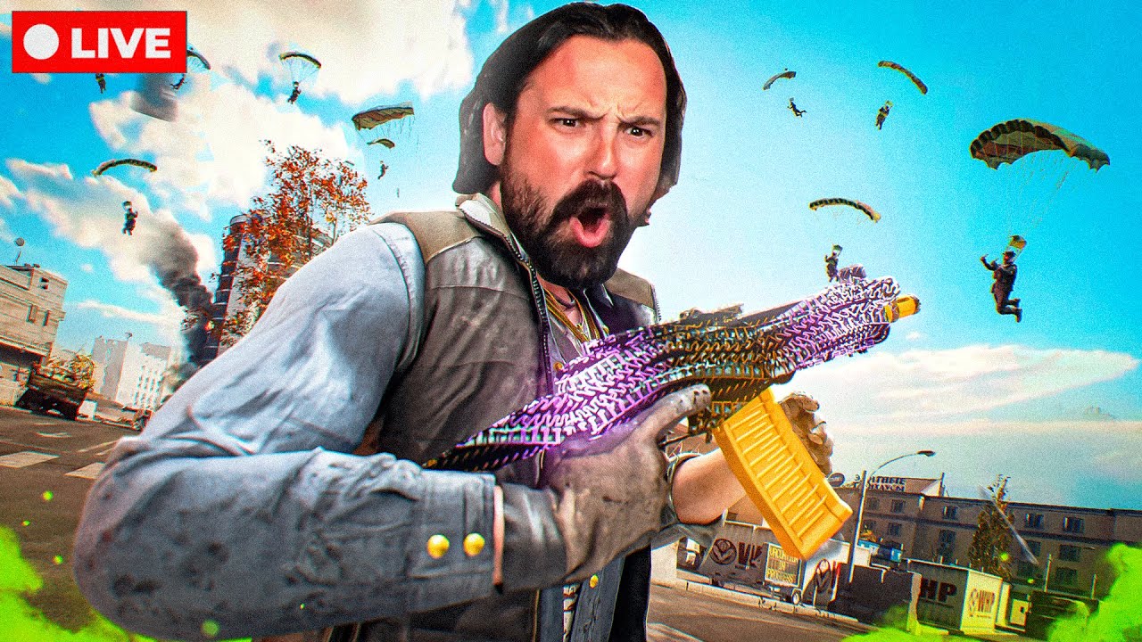 🔴LIVE -  TOP 5 Warzone RANKED on Rebirth Island