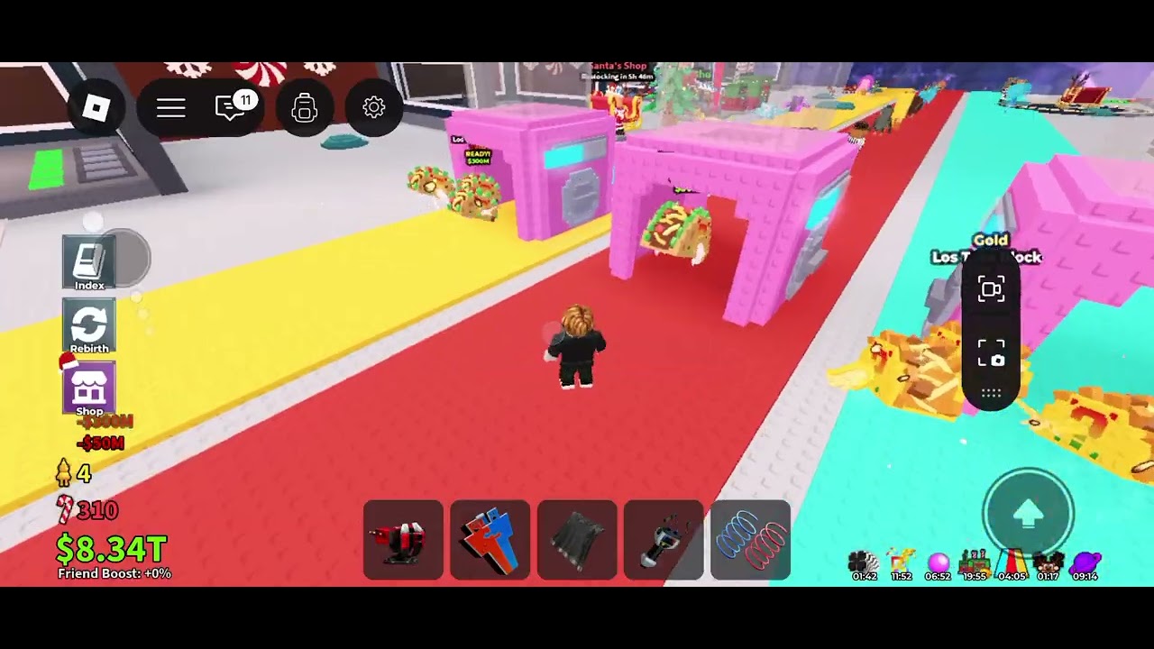 Playing Roblox Steal a brainrot admin abuse #Skbross124#
