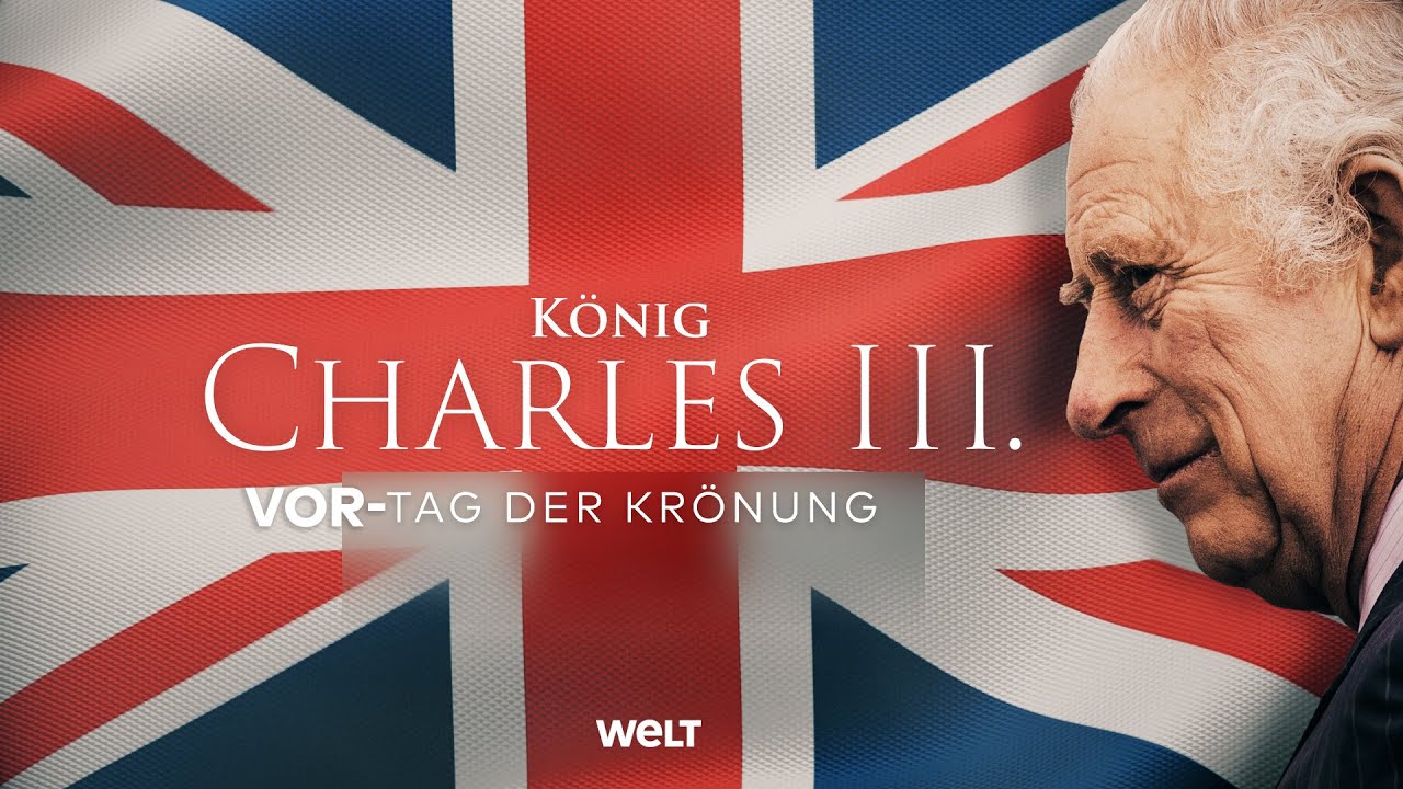 LONDON: KR&Ouml;NUNG VON K&Ouml;NIG CHARLES III. - Blick auf den Buckingham Palace | WELT STREAM