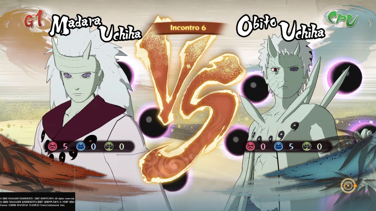 Obito (Six Paths) vs Madara (Six Paths) || Naruto shippuden  ultimate ninja storm 4