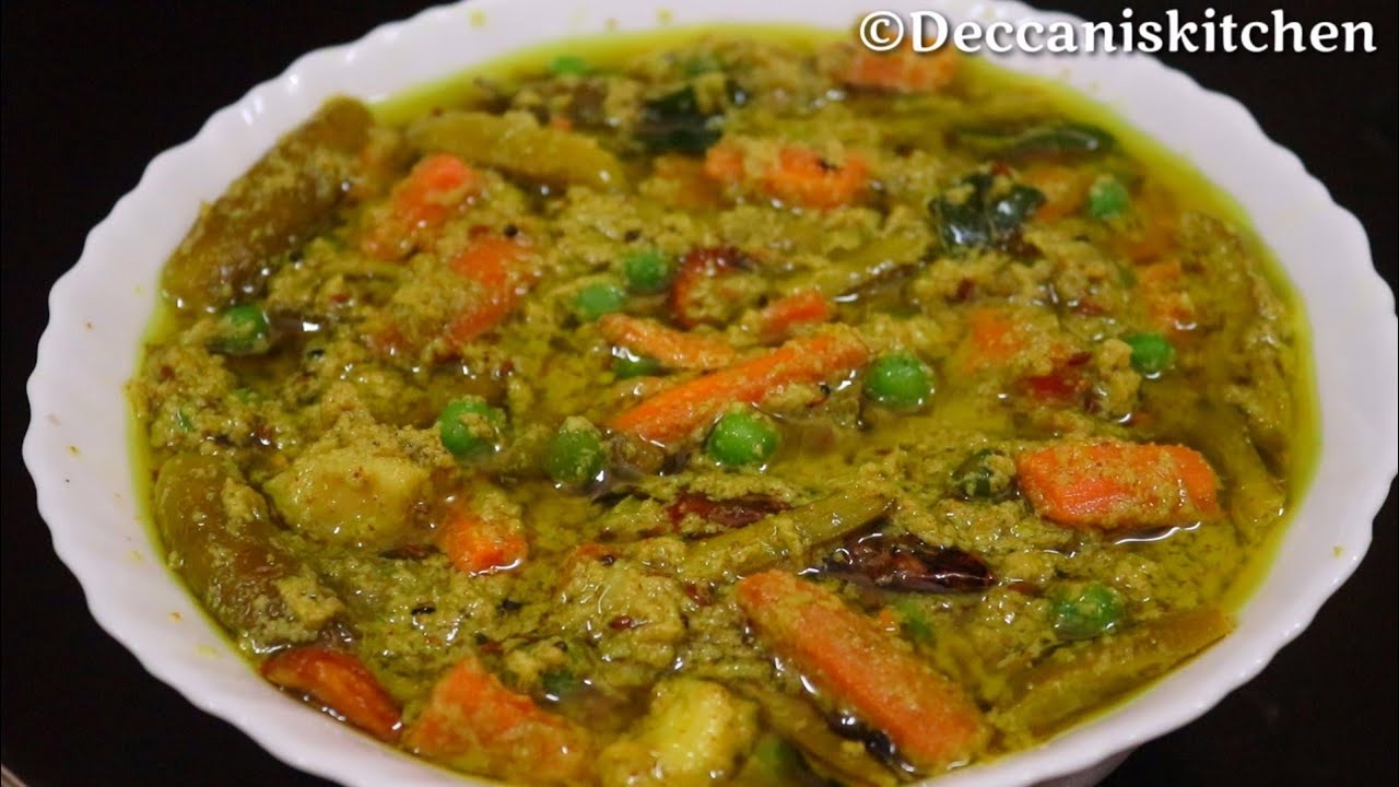 Таркари ка Ачар | Каччи Имли ка таркари ка Ачар (рецепт овощных маринованных огурцов) от Deccani'...