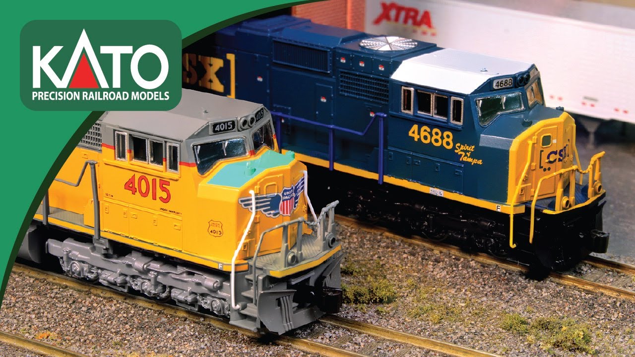 UP 4014 Big Boy Returns! SD70M UP and CSX Updates (KATO Monthly Announcement)