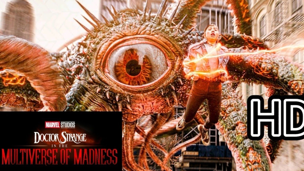 Dr.Strange and Wong vs Gargantos scene part 2