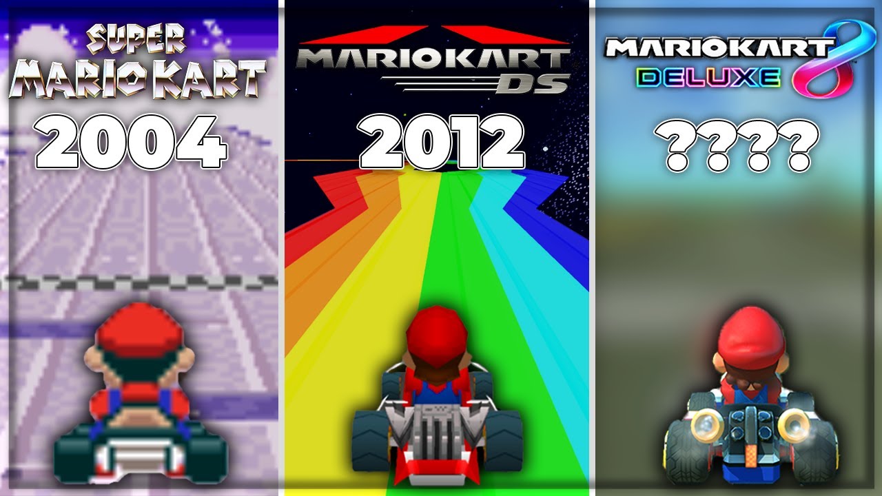 The FIRST Custom Track Made in EVERY Mario Kart Game!
