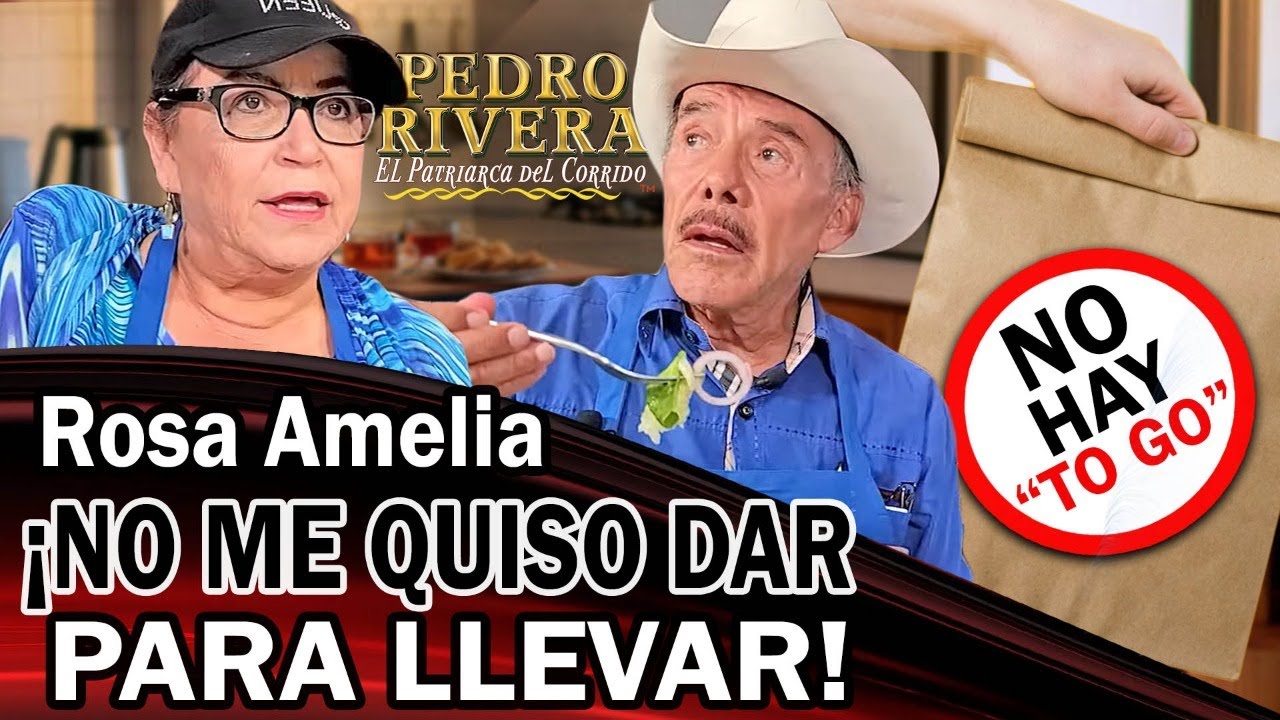 Rosa Amelia &iexcl;NO ME QUISO DAR PARA LLEVAR! | Pedro Rivera