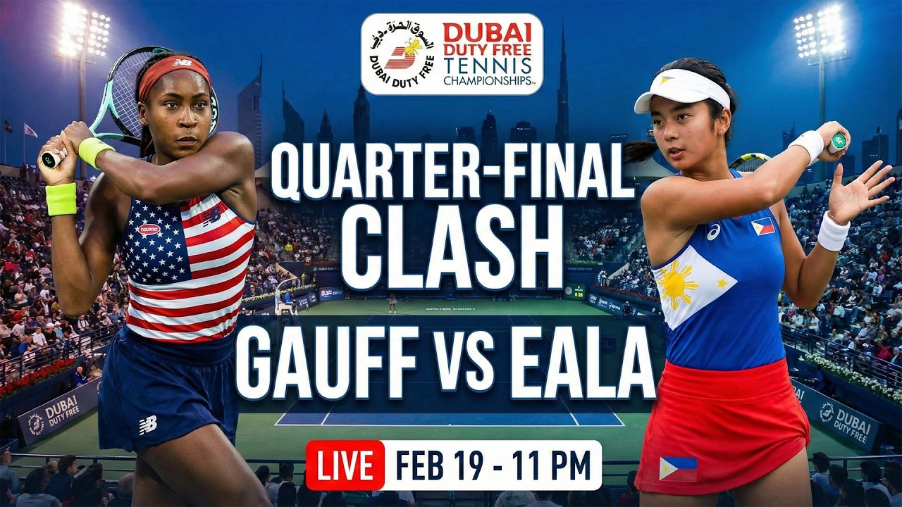BREAKING Coco Gauff vs Alexandra Eala Match Analysis  Dubai Tennis Championships 2026