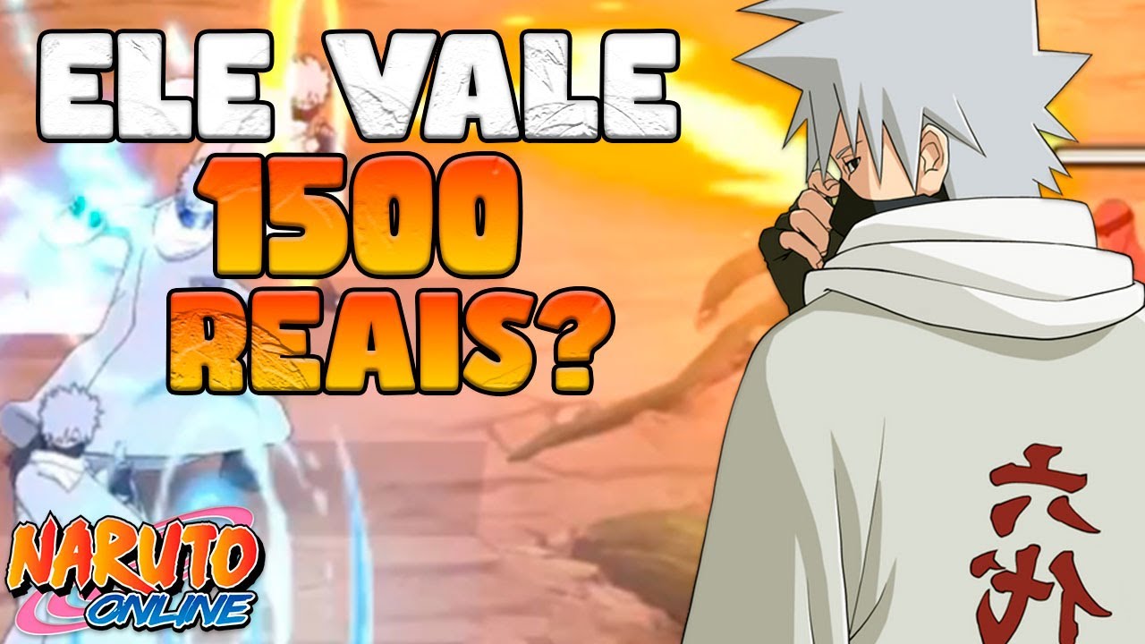 TESTANDO O KAKASHI SEXTO HOKAGE NA BDS - NARUTO ONLINE