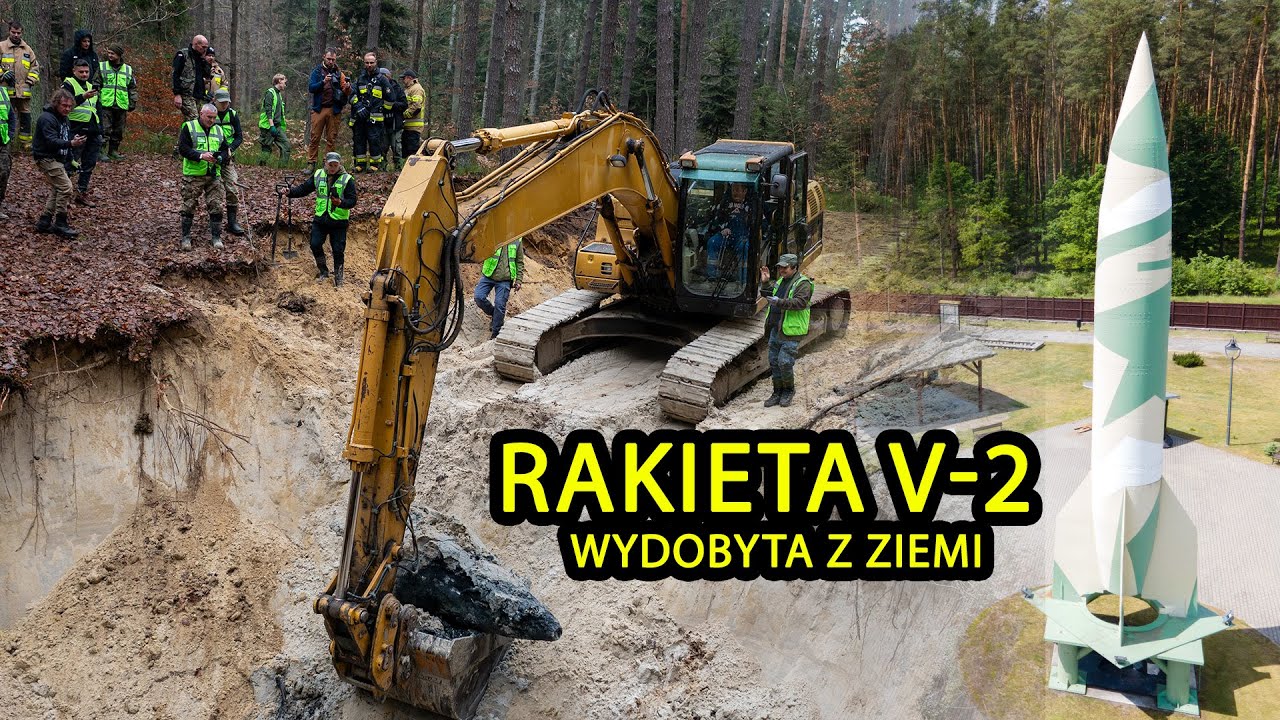Odkrycie szczątek rakiety V-2 w Bliźnie! Historyczne znalezisko z 15 listopada 2025 roku