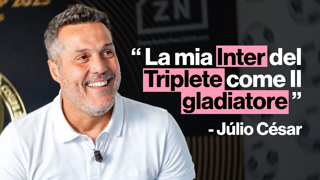 JÚLIO CÉSAR, Uncut: chiacchierata SENZA FILTRI con il portiere del triplete nerazzurro ⚫️🔵🧤