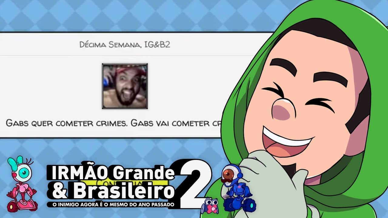 GUINAS JOGA IRMÃO GRANDE BRASILEIRO 2 AO VIVO!!