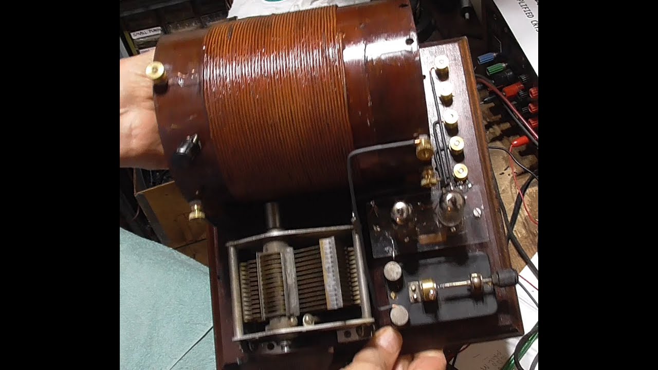 MAKING A TUBE AMPLIFIED CRYSTAL RADIO