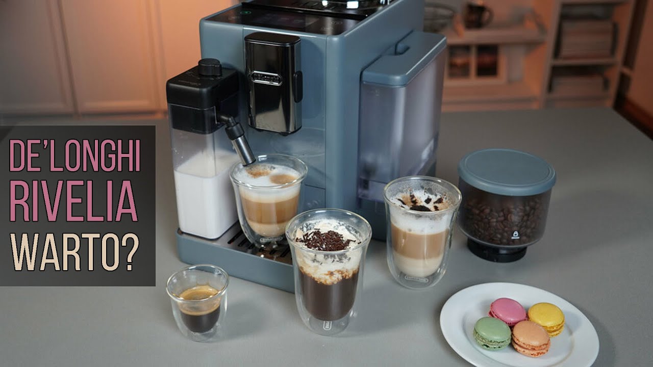Test | De'Longhi Rivelia EXAM440.55.G - automatyczny ekspres z wymiennymi pojemnikami na ziarna
