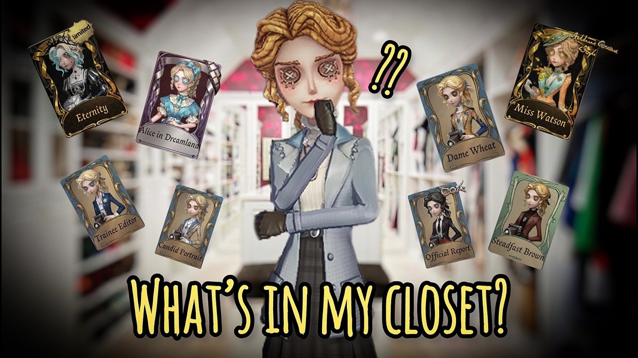 Identity V | What’s In My Wardrobe? Journalist Edition!