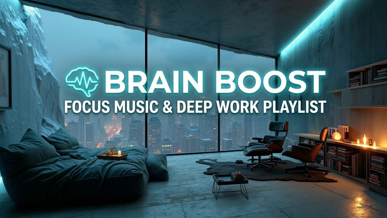 Chill City View Study Session & Focus Beats For Coding Homework And Creative Deep Work