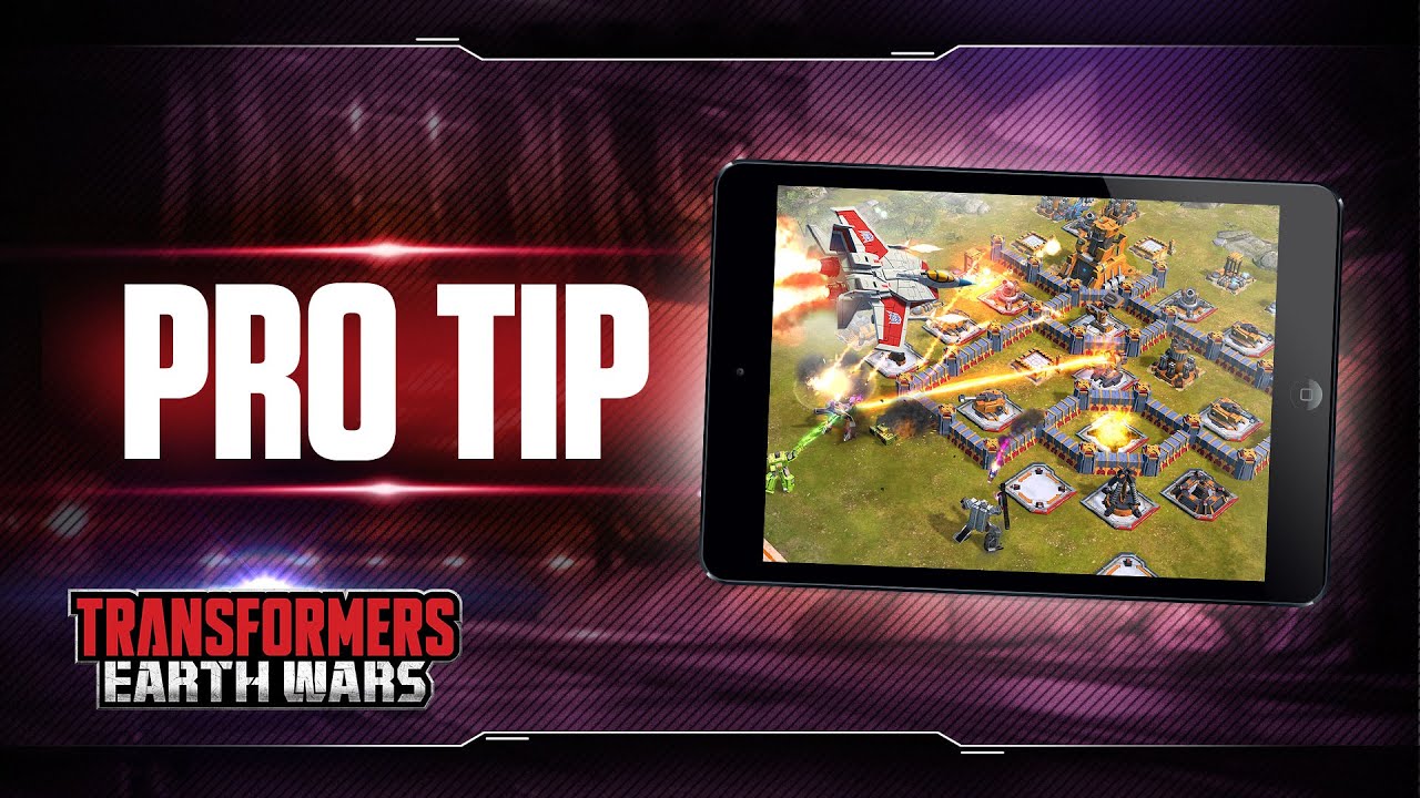 PRO TIP: Gunners vs Clustered Defences Transformers: Earth Wars DOWNLOAD now!