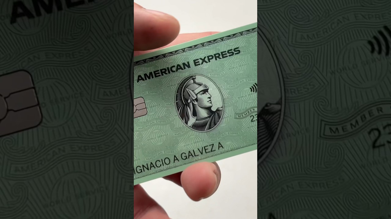 #Unboxing American Express Green Card M&eacute;xico #americanexpress #shorts #finanzas #finanzaspersonales