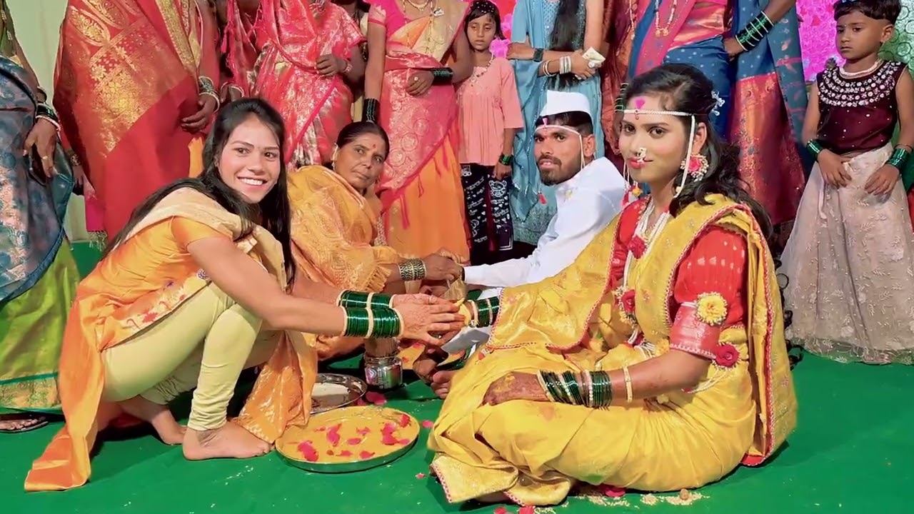 धुळा अंकिता लग्न व्हिडिओ 