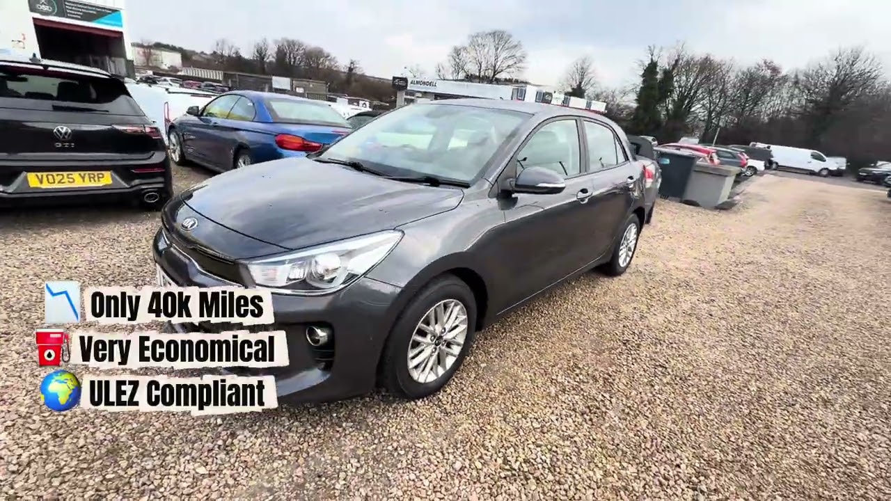 2017 Kia Rio 1.4 CRDi | 40k Miles | Reversing Camera | ULEZ Compliant