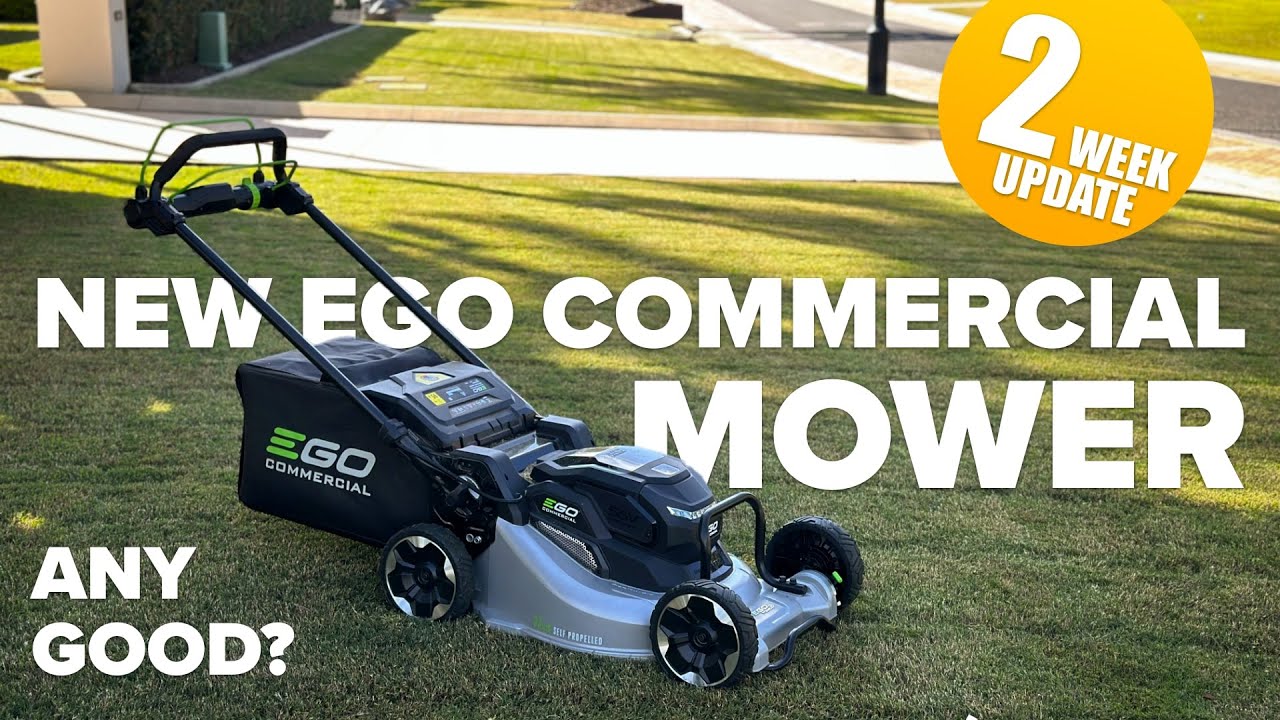 Двухнедельный обзор коммерческой газонокосилки Ego: хороша ли она?