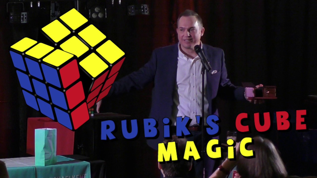 Rubik's Cube Routine // Michael Kent // Comedy Magician // Columbus, Ohio