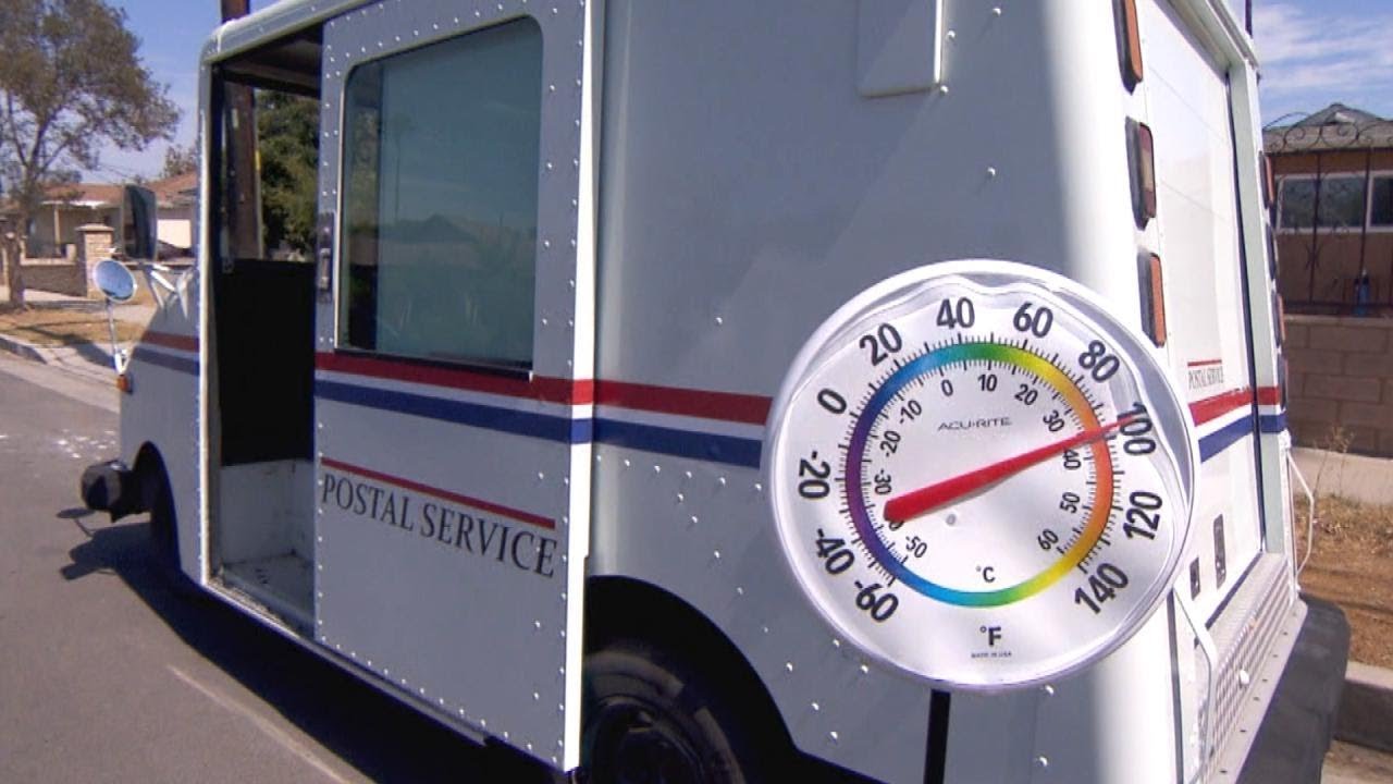 Here’s How Hot It Is Inside a Mail Truck