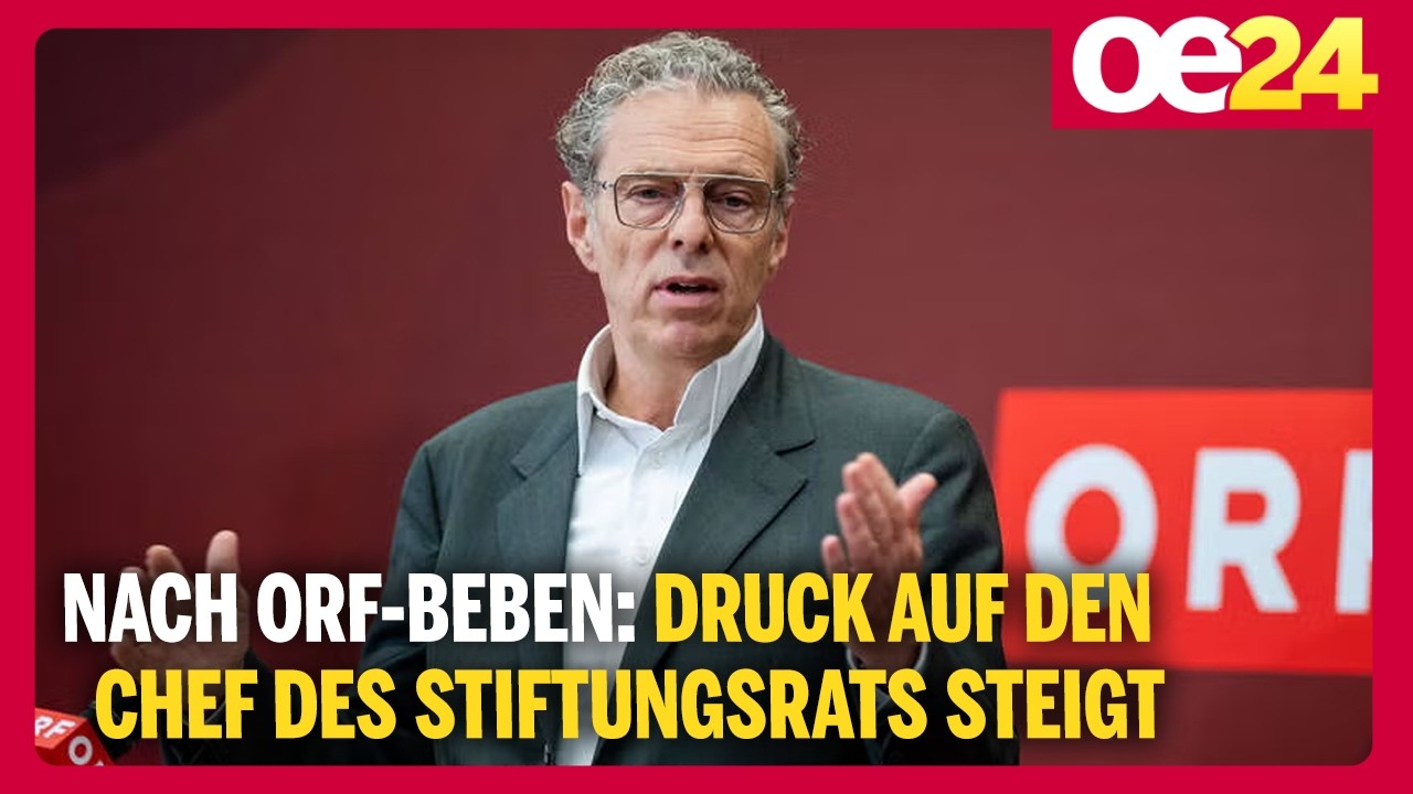Nach ORF-Beben: Druck auf den Chef des Stiftungsrats steigt