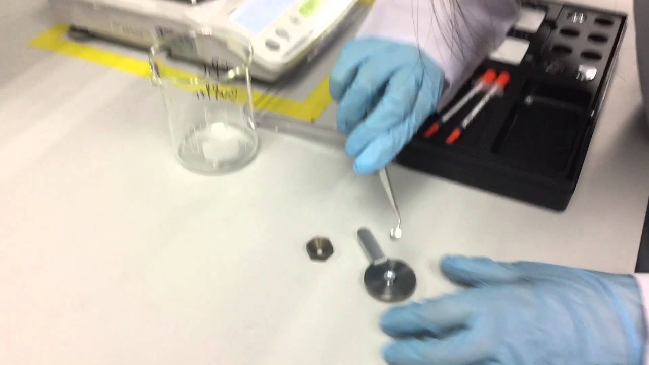 Sample preparation of DSC