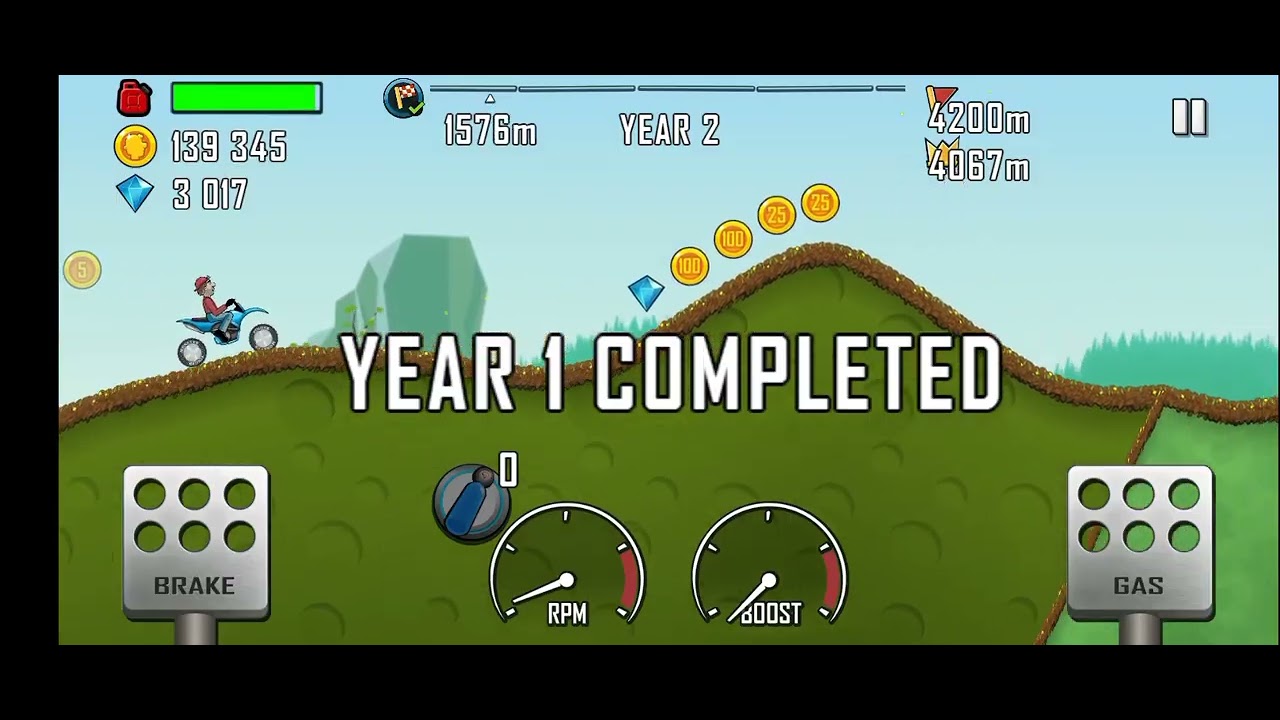 Hill climb Racing new record new zone😱👑💪